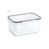 Fridge Organizer Refrigerator Storage Box Fresh Vegetable Fruit Drain Basket Pantry Kitchen Storage Containers