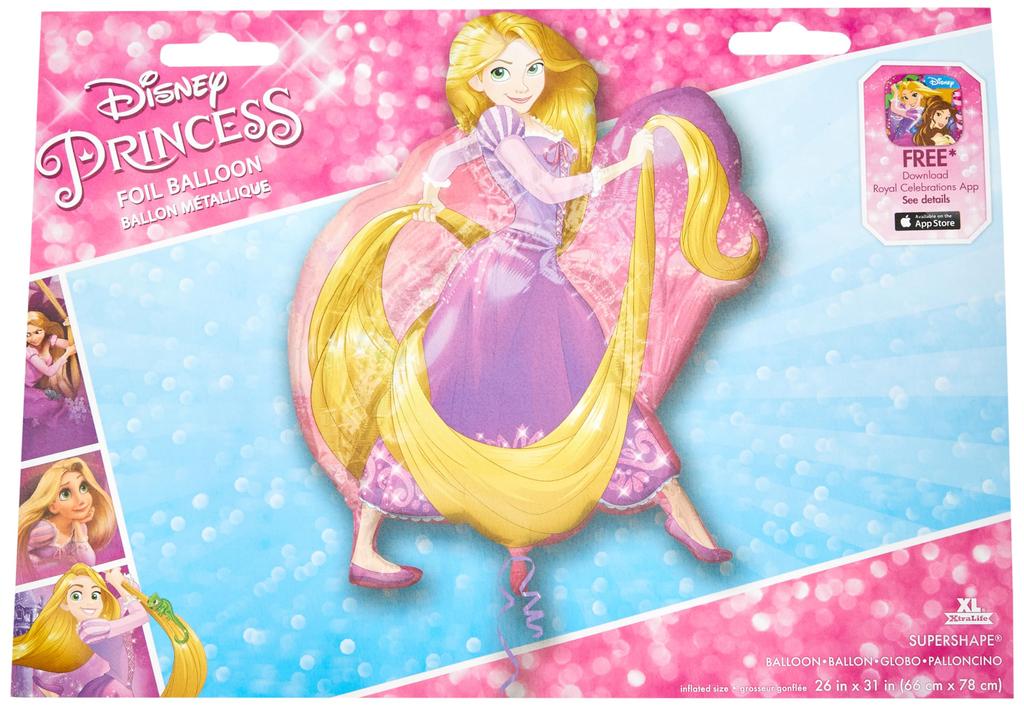 Anagram Rapunzel On the Tower Shape Balloon Rapunzel Super Shape