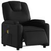 Electric Massage Chair Black Artificial Leather