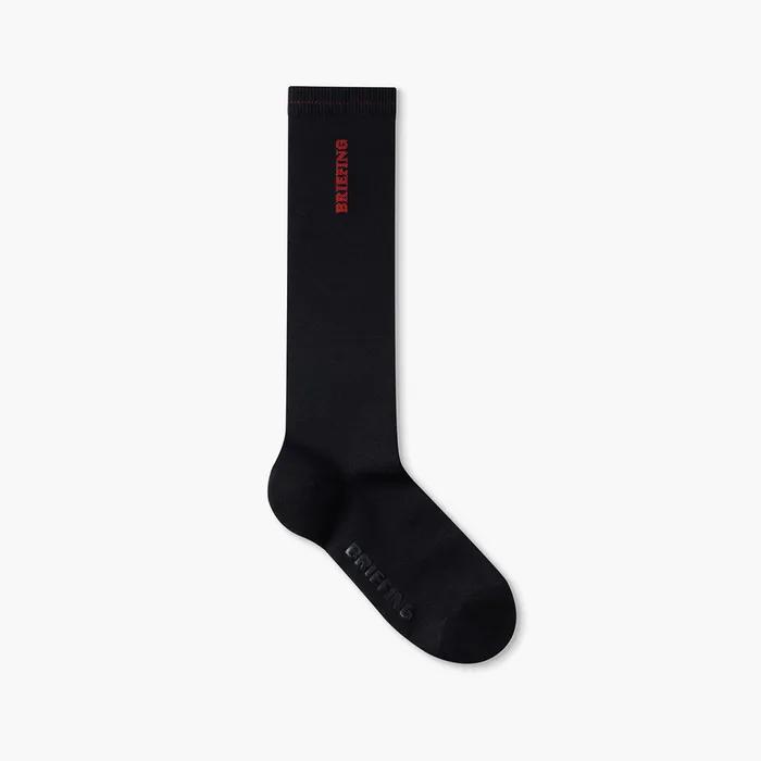 WOMENS LOGO KNEE SOCKS_BLACK