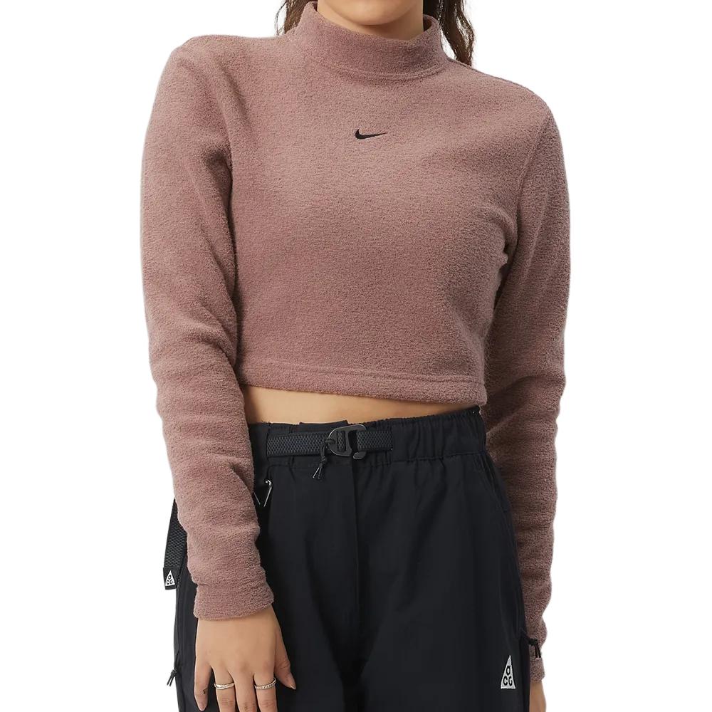 Nike Phoenix plush long-sleeve crop top FN3620-208