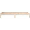 Solid Wood Bed Frame Without Mattress 100 X 190 Cm Pine