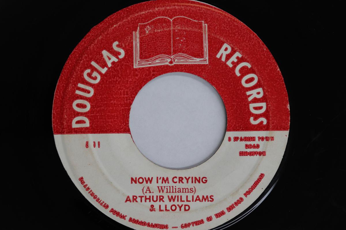 

7inch Record ARTHUR WILLIAMS LLOYD Now Im Crying NONE DOUGLAS RECORDS Jamaica Reggae Ska Dub Used