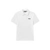 Fila Logo Bee Embroidery Short Sleeve Polo Shirt Men Tops White F11M028126F-WT