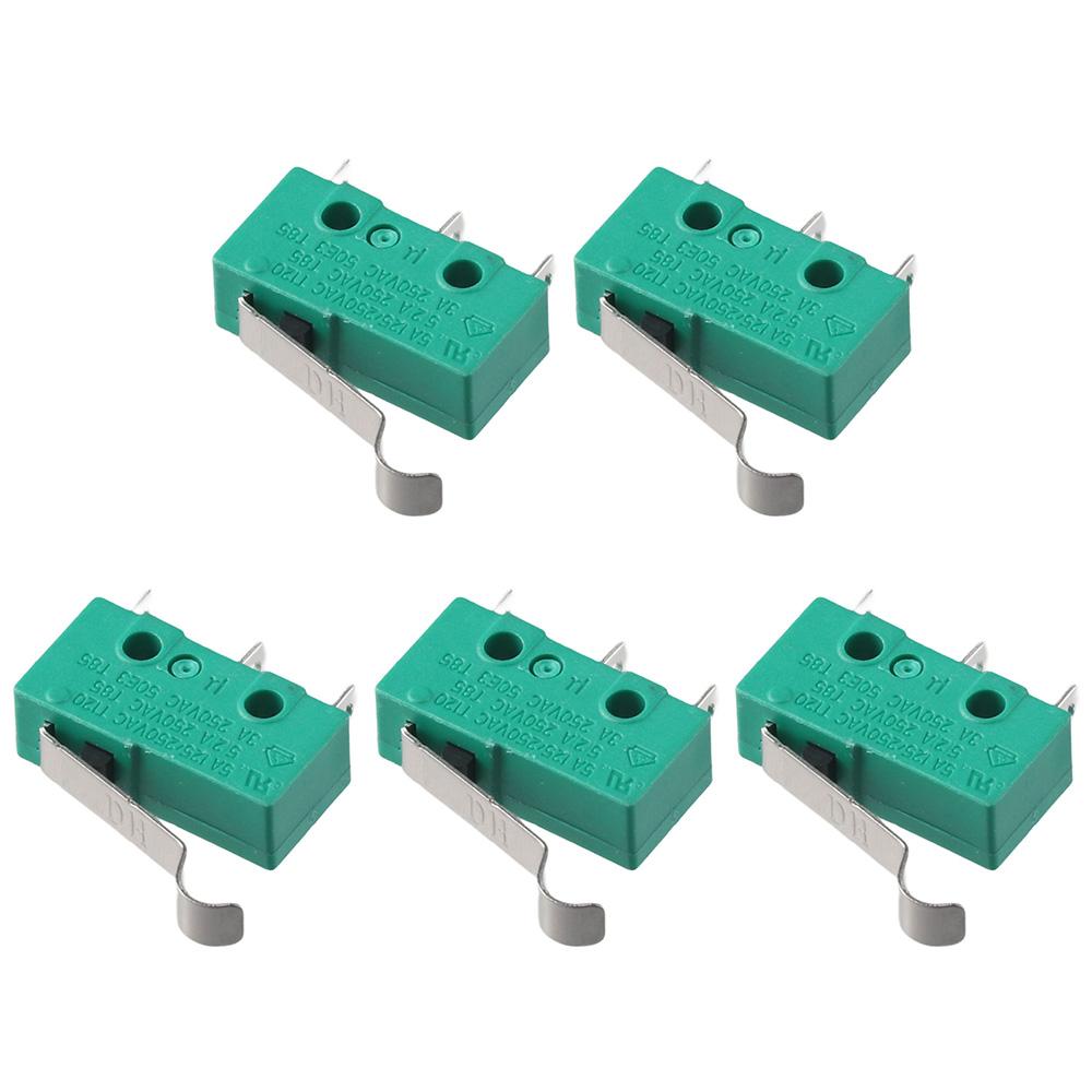 

5PCS 5A Hinge Lever Switch AC 125V Limit Switch Portable Micro Switch for Mill CNC 1PCS