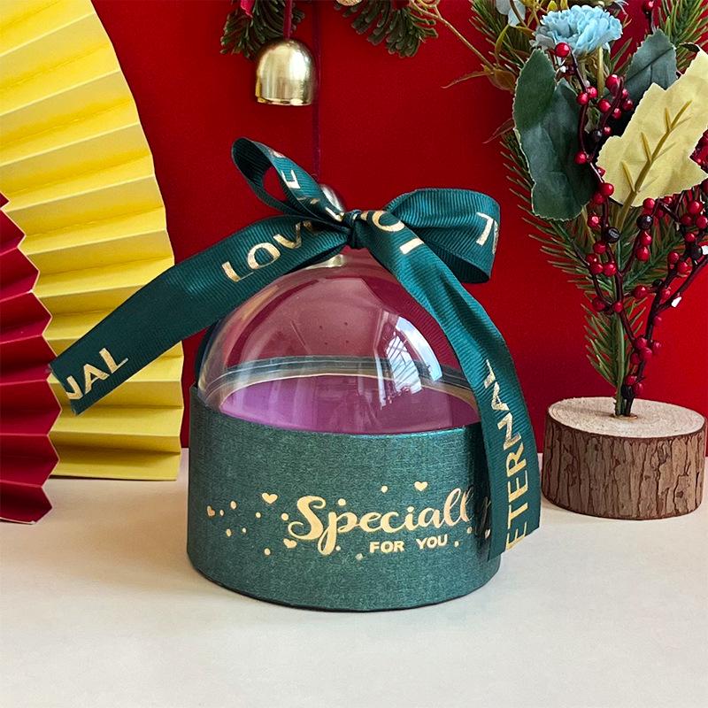 Translucent Gift Box for Holidays: Christmas, New Year, Weddings, Valentine's Day