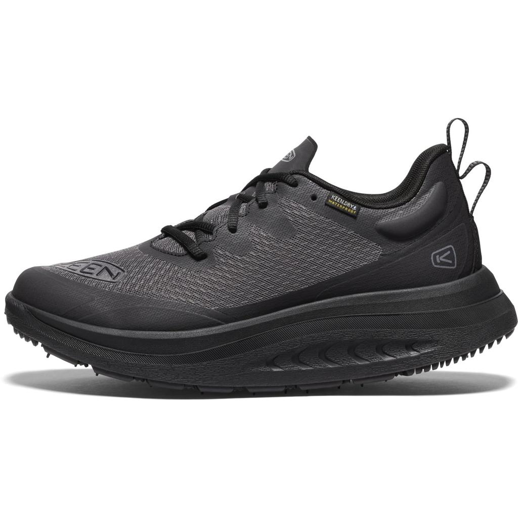 KEEN Double K400 Waterproof Walking Shoes X Black Size (Gray / 27.0 / Men's)