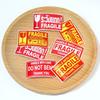 250pcs/roll,Fragile Warning Label, English Copperplate Sticker, Anti-removal Fragile Warning Label, Red Warning Label