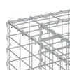 Gabion Raised Bed Silver