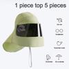 Atmungsaktive Sommer-Sonnenhüte Anti-UV-Gesichtsmaske Neue Sonnenschutz-Gesichtsmaske Sommer