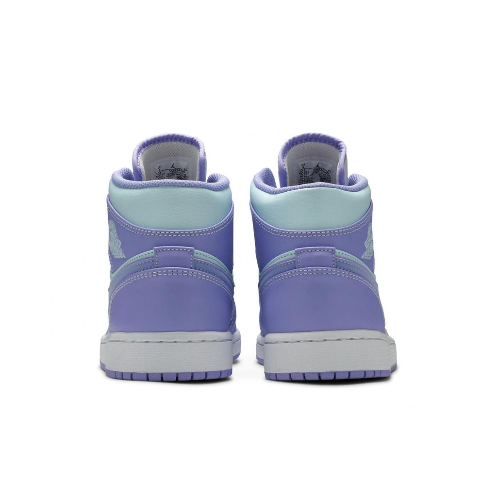 Air Jordan 1 Mid 'Purple Pulse' (Unisex) Purple Pulse / Arctic Punch / Glacier Blue Vintage Basketball Shoes 554724 500