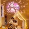 Ocean Night Light Projector Kids Projector for Bedroom,Stars Projector for Ceiling 360 Degree Rotation Kid Night Light for Decor