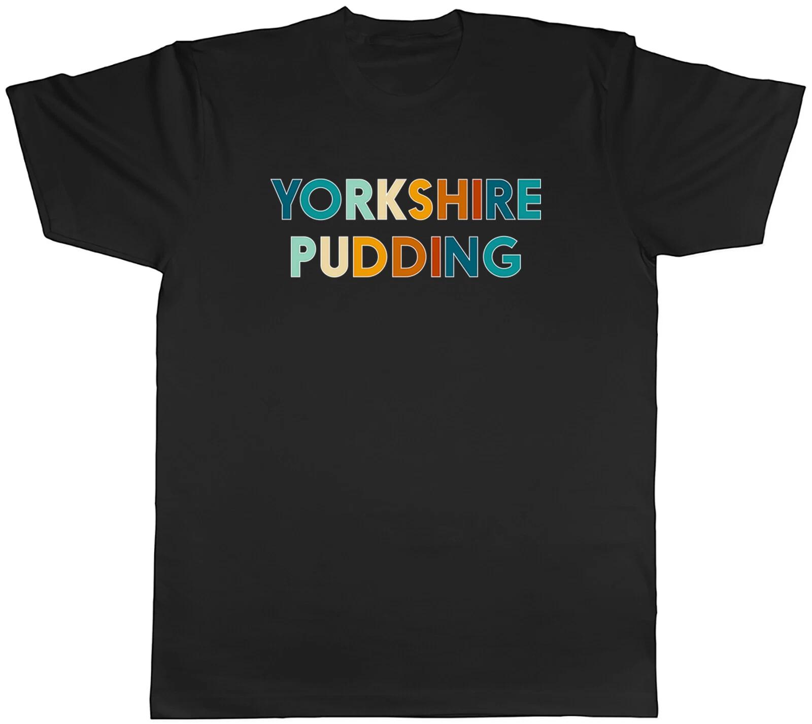 Yorkshire Pudding Mens T-Shirt Funny Proud Yorkshir British Tee Gift S