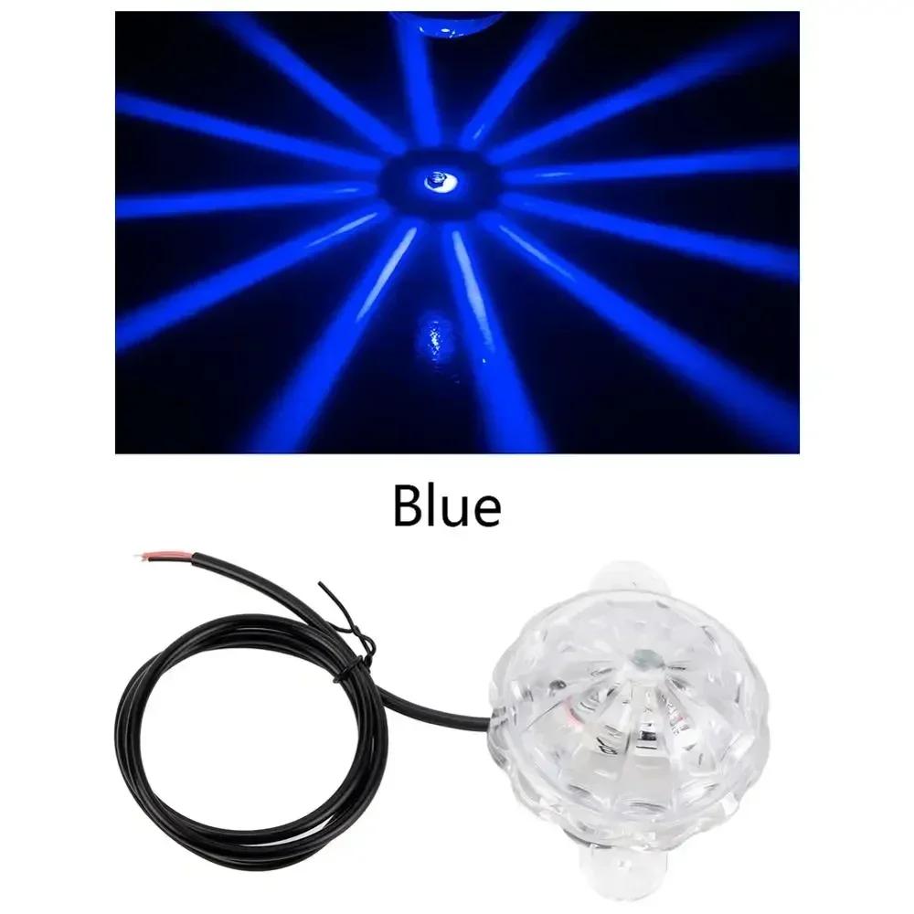 Motorcycle LED Chassis Light RGB Flash Strobe Lamp Motorbike Decoration Atmosphere Light Universal 12V Motorcycle Light