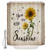 Inspirational Quotes Shower Curtain For Teen Boy Girl Waterproof Polyester Shower Curtain Bathroom Accessories Bathtub Screen