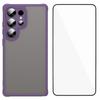 For Samsung Galaxy S24 Ultra Case with Screen Film WANLONFENG FD Series Skin Touch TPU PC Phone Back Cover