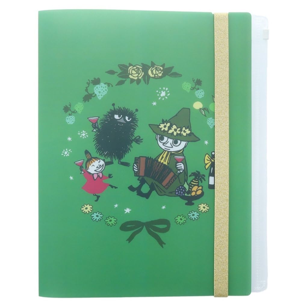 Stationery Moomin Clear File with Elastic Band Sun-Star (S2138166)