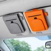 Kunstleder Auto Sonnenblende Brillenhalter Magnetischer Clip Auto Sonnenbrillenhalter Auto Zubehör