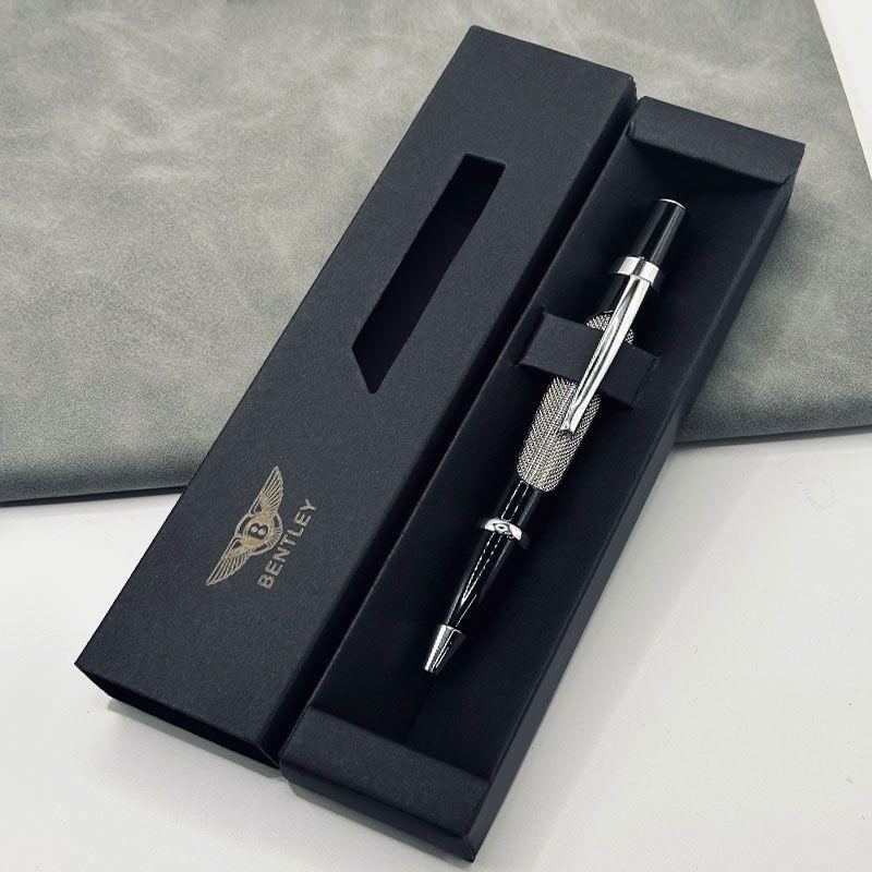 

High-end B-Bentley-B Customized Metal Engraved Fountain Pen Signature Pen Business Ballpoint Pen Gift Souvenirs For Bentley LOGO