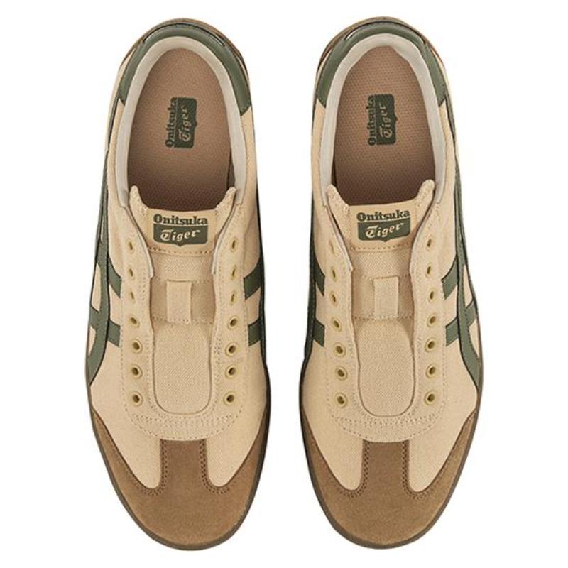 ONITSUKA TIGER Tokuten Slip On 'Beige Brown Green' Sneakers 1183C129-250
