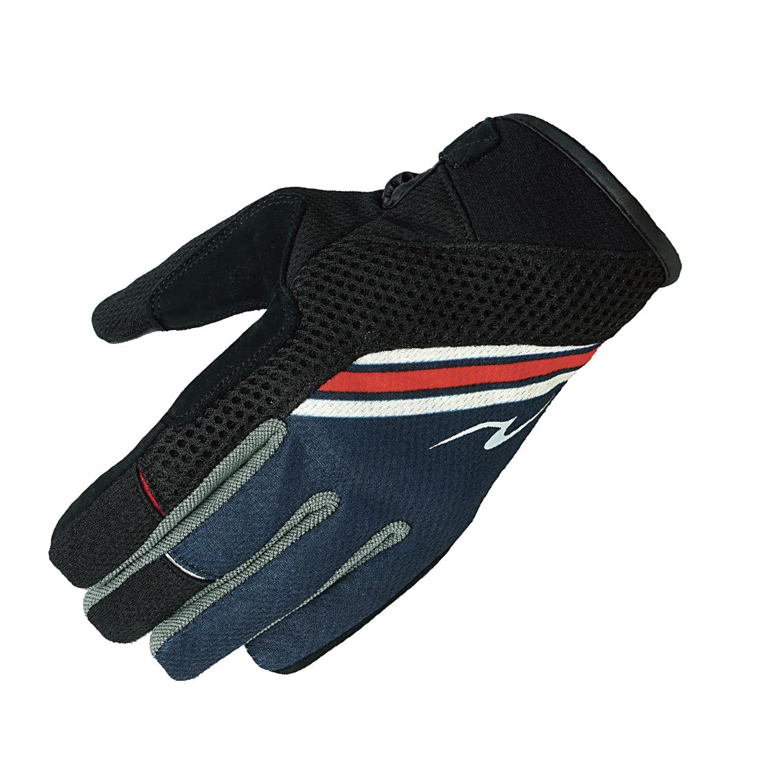 

Motorcycle Riding Mesh Size RR8421TC4 ROUGH&ROAD Gloves, Tricolor, LL,