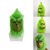 Christmas Grinch Gloves Terrifying Green Monster Costume Accessories