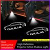 2PCS For LOGO LED Car Door Welcome Light Projector Logo For Alfa159 Mito Stelvio Brera Spider Giulietta Giulia Romeo