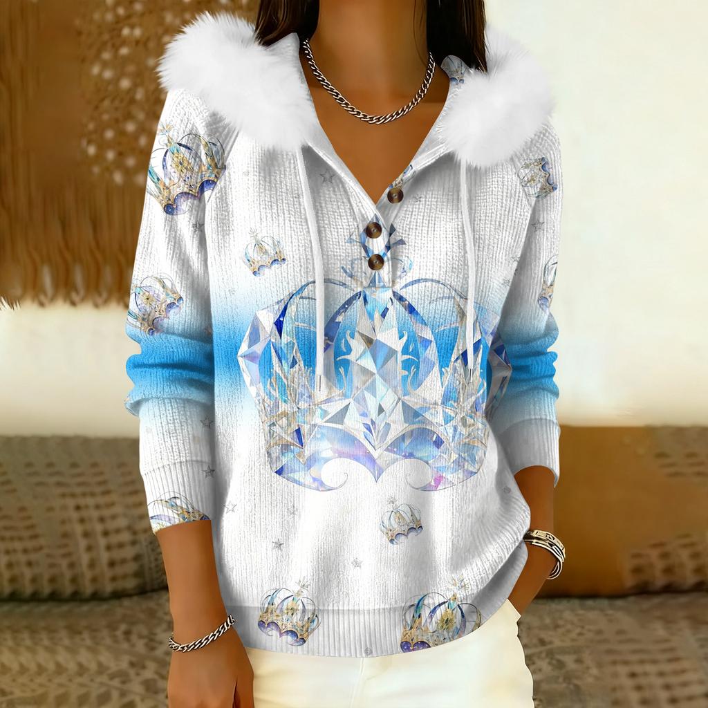 Dámský kabát s dlouhým rukávem a kapucí, zimní teplý kabát-bunda