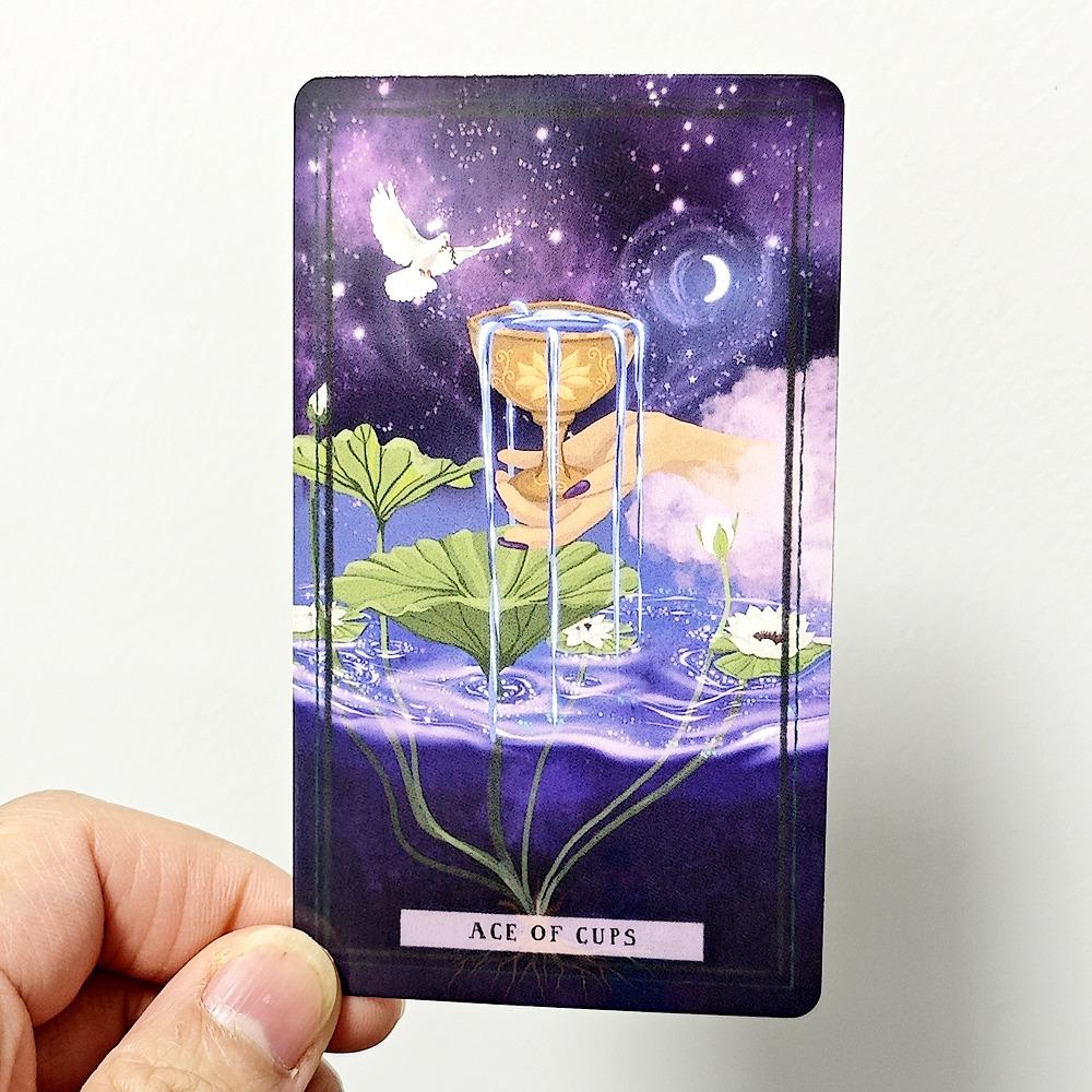 Earth Woman Tarot Deck 10.3*6cm 78 Pcs Tarot Cards Nurture Your Intuition and Celebrate Mother Nature's Wisdom