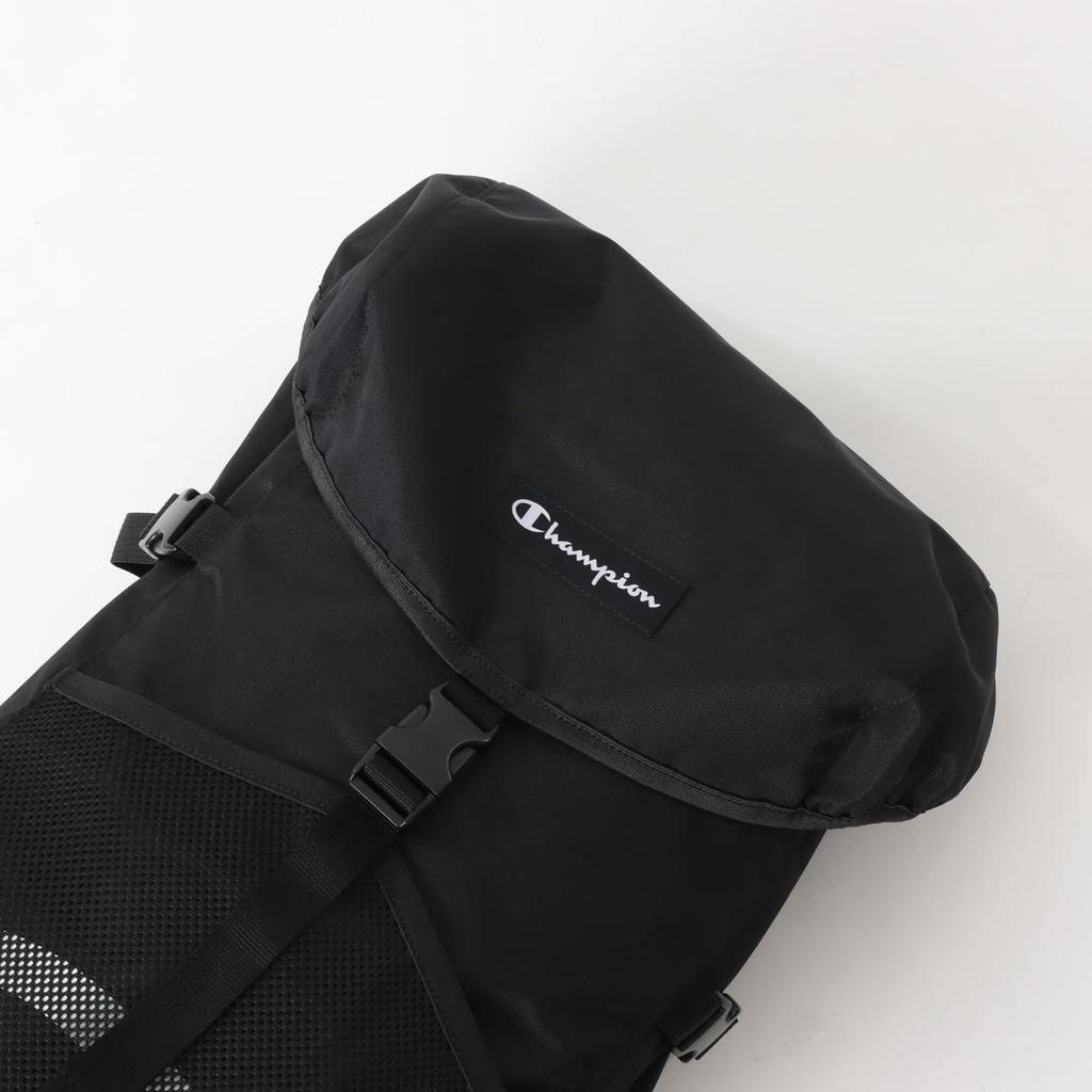Champion Bag Big Logo Backpack Accessories Black Free Size C3-ZB725B Men's