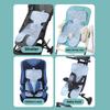 1 Stück Babykinderwagen Kühlmatte Eis Seide Liegepolster Kissen Baby Hochstuhl Kühlmatte Sommer Sicherheitssitz Schlafmatte
