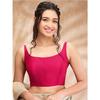 Women Sleeveless Square Neck Blouse Indian Bollywood Party Wear Stitched Choli