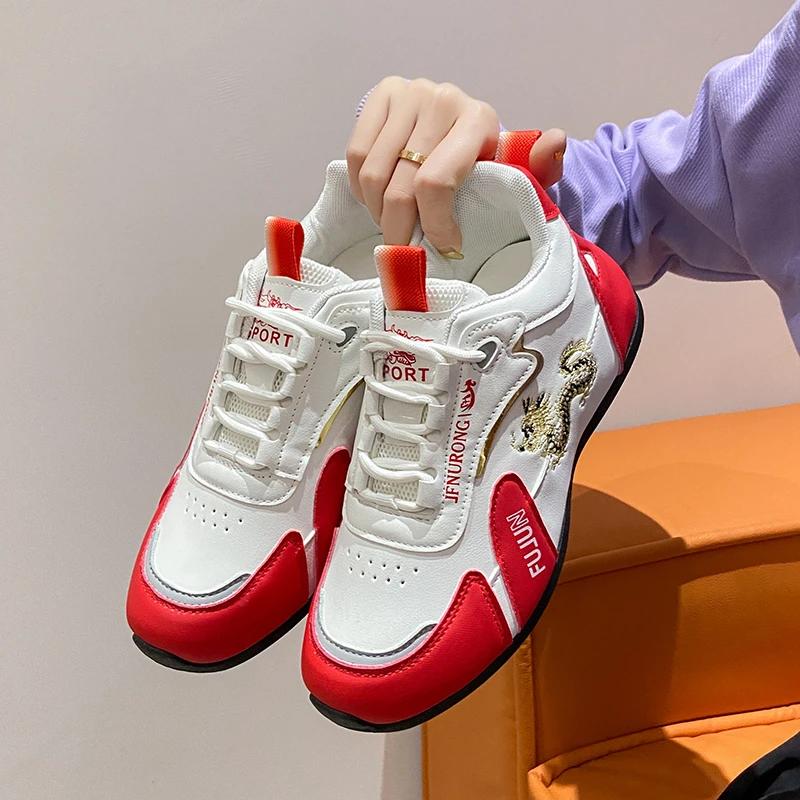 2025 New Designer Woman Sneakers Waterproof Casual Sports Shoes Ladies Lightweight Breathable Non-slip Platform Shoes for Women
