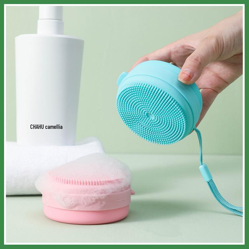 Silicone Bath Brush with Soft Bristles for All Ages