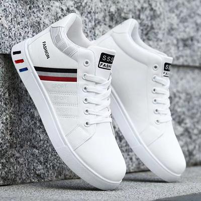 Fashion Men's Boots Spring Autumn Men High Top Ankle Boots White Breathable Men's Casual Shoes for Men Sneakers Platform New Men's Boots