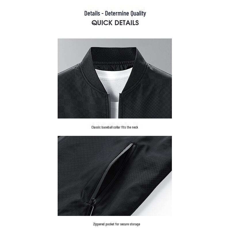 PLAYBOY Men's Spring Autumn Casual Jacket