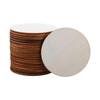 Round DIY Crafts Birthday Wooden Wedding Wood Craft Ornament Decor Wood Slices Painting Toys
