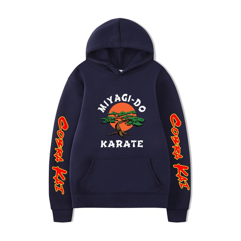 Karate Kid Val Armorr Cobra Print Men's Hoodie Brand Hoody Y2K Clothes Vintage Fashion Unisex Long Sleeve Pullovers
