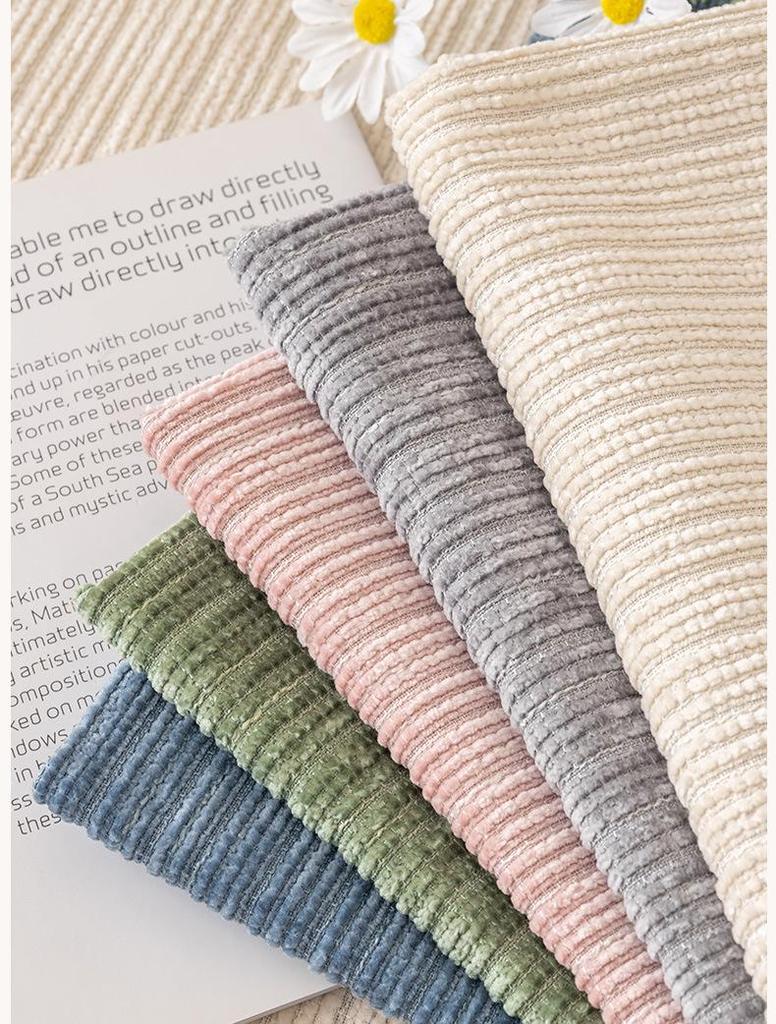 Chenille Universal Non-Slip Sofa Cushion Cover - Solid Color, Modern Design for All Seasons