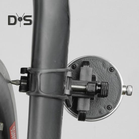 Bike Wheel Truing Stand Tool with Dial Indicator Fork Frame Mount MTB Road Mountain Bicycle Rim Adjustment Tools Bike Repair Accessories