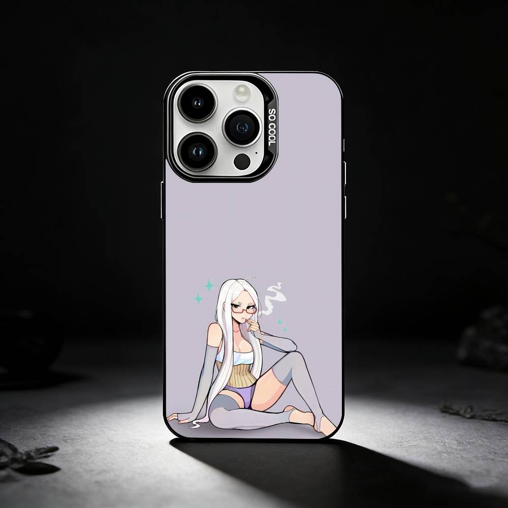 

Чехол для телефона Seiko Ayase D-DandadanS для iPhone 17,16,15,14,13,12,11 Plus,Pro Max,XS,Цветной серебристый чехол для телефона iPhone17promax