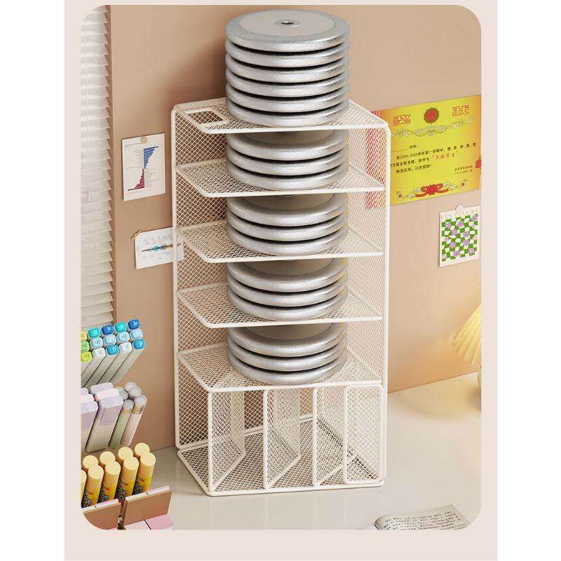 Large Capacity Desktop Bookshelf Office Desk Storage Organizer For Office Stationery