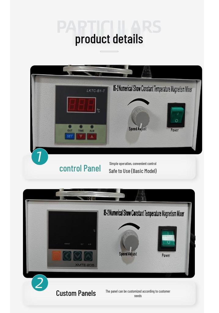 Constant Temperature Digital Display Magnetic Stirrer 85-2: Smart Laboratory Heating Stirrer