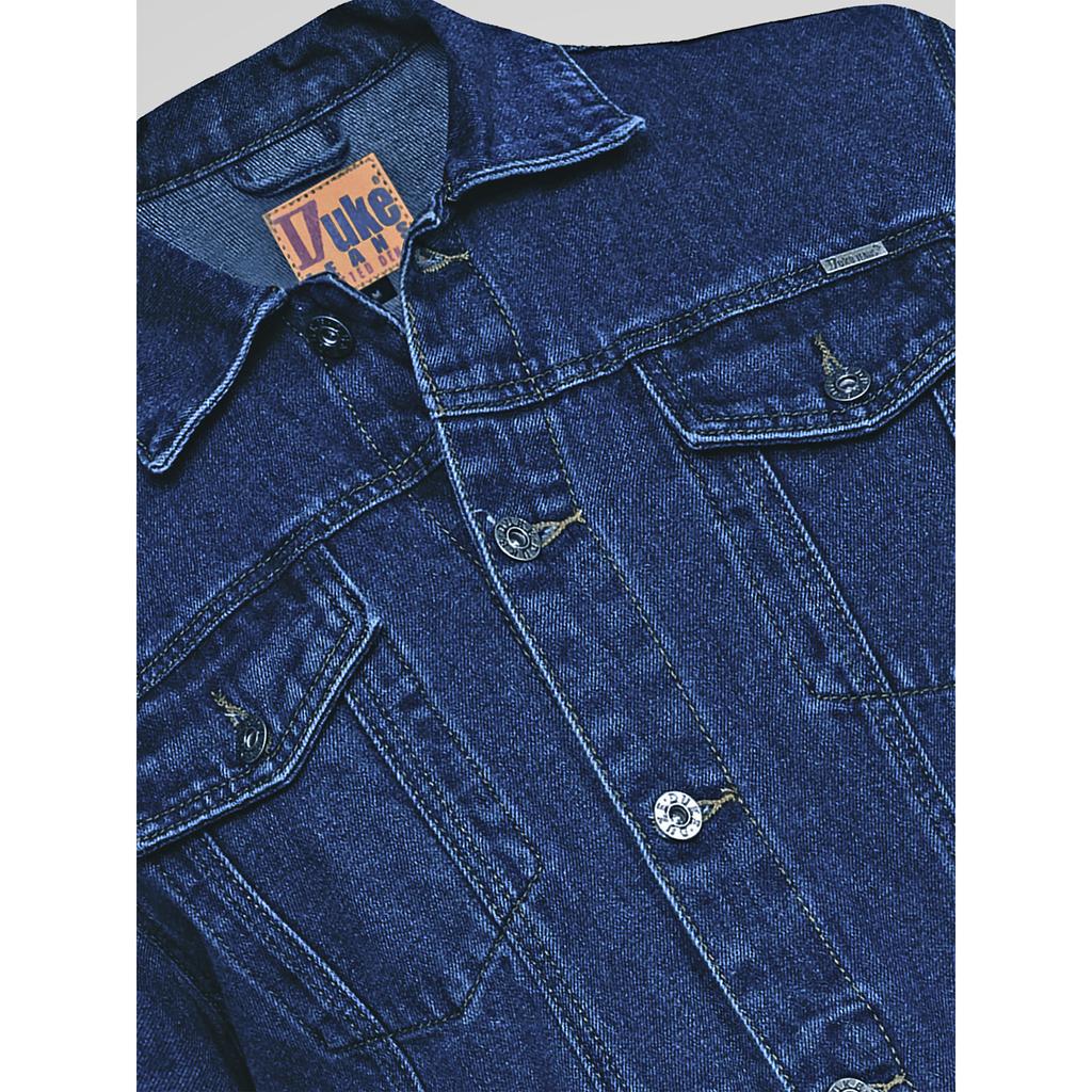 Duke Herren D555 London Trucker Denimjacke