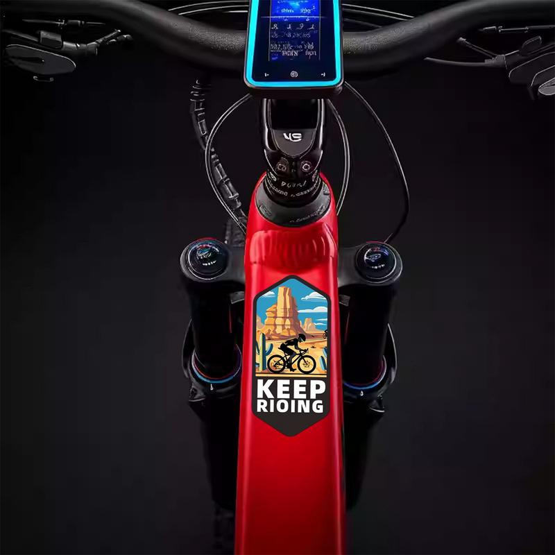 Road Cycling Stickers Cycling Top Tube Decals Bikers Frame Stickers For Car Laptop Water Bottle Waterproof Phone Case Decal