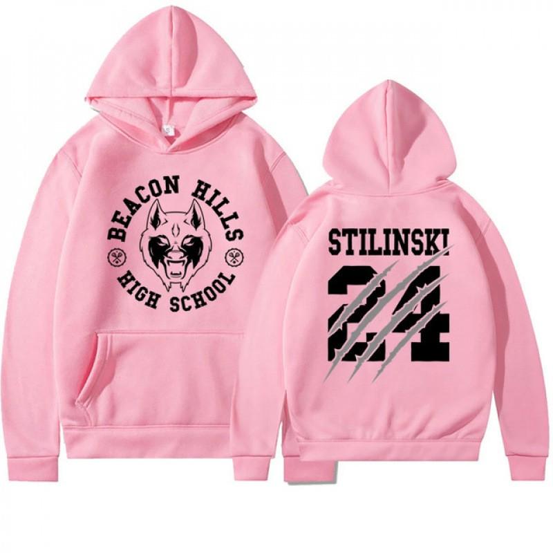 Teen Wolf Stiles Stilinski Inspiriertes Hoodie Herren Freizeit Herbst Grafik Sweatshirt Unisex Streetwear