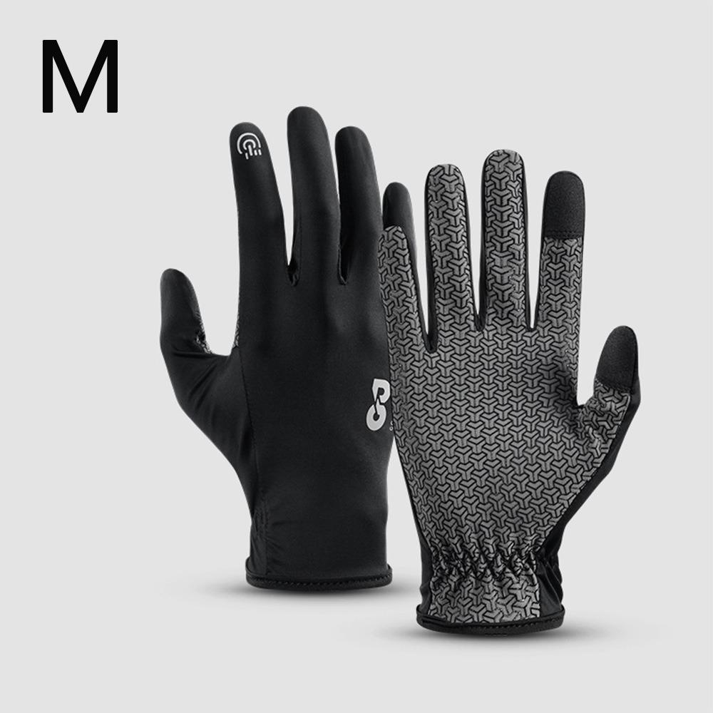 Дышащие перчатки для верховой езды Нескользящие перчатки для верховой езды Новые перчатки для верховой езды Black2-M
