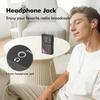 Portable Multi-Band FM/AM/SW Radio for Outdoor Use and Seniors