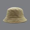 Washed Solid-color Fisherman's Hat, Unisex, Hip-hop Style, Sun Hat