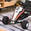 Go-Kart, Pedal Car with Adjustable Seat, Brake, Pedal Drive, Pedal Vehicle with Forward and Reverse Gear